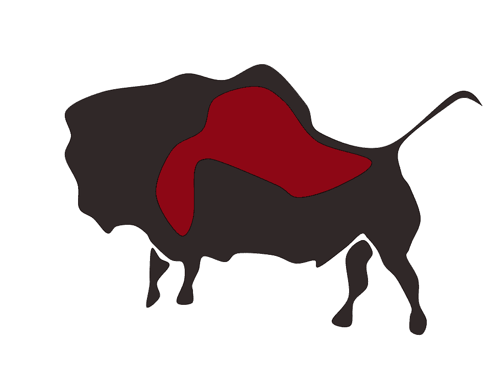Cave Painting of a Buffalo