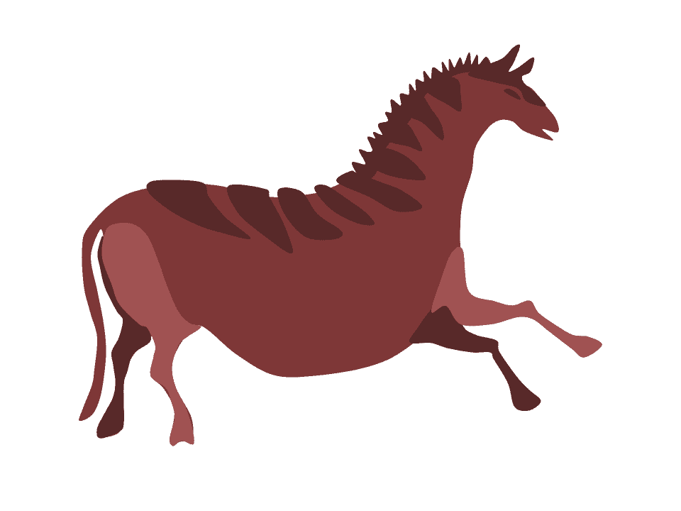 Third Cave Painting of a Horse