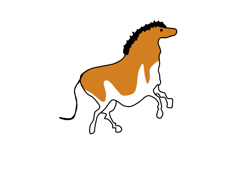 Fourth Cave Painting of a Horse