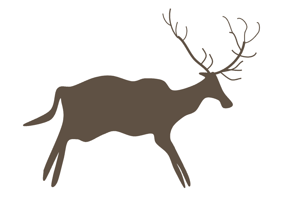 Third Cave Painting of a Reindeer